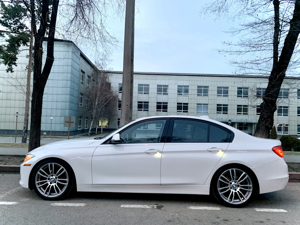 Отзыв о пружинах Vogtland 951663 с занижением -35мм BMW F30 320ix Snowball